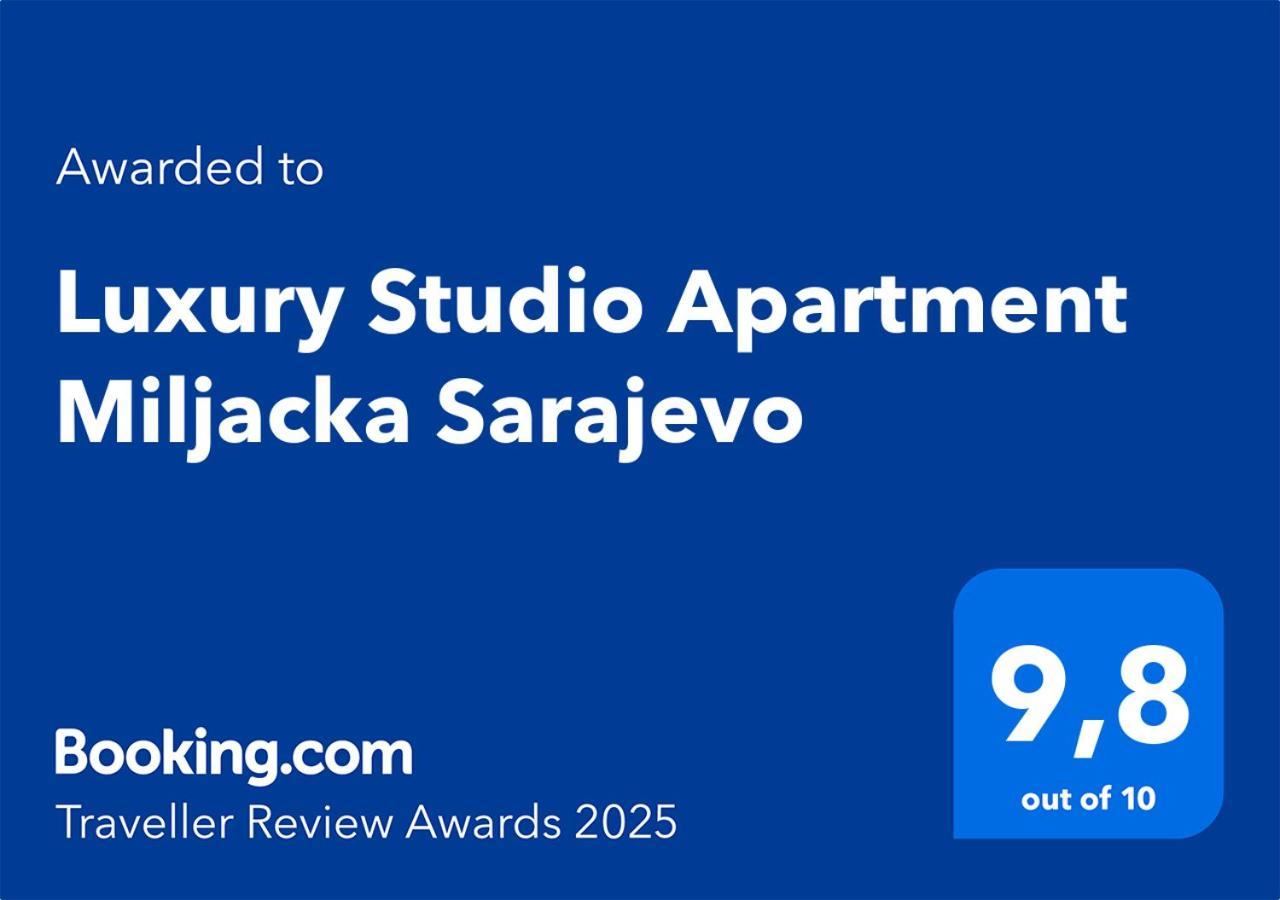 Luxury Studio Apartment Miljacka SJJ Exterior foto